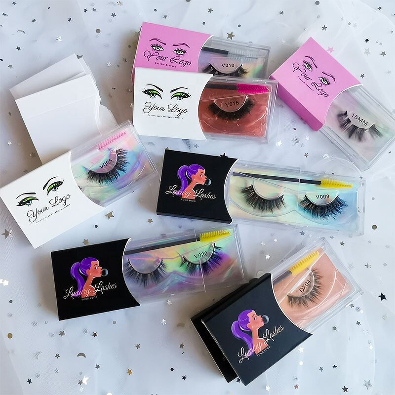 Eyelash Packaging - Manufacturer - Private Label Lash case Custom logo Design Eyelashes Sleeve Boxes