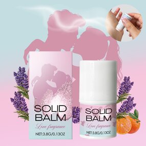 Solid Perfume Stick - Manufacturer - Custom Logo Lavender Citrus 3.8g Long Lasting Parfum Balm