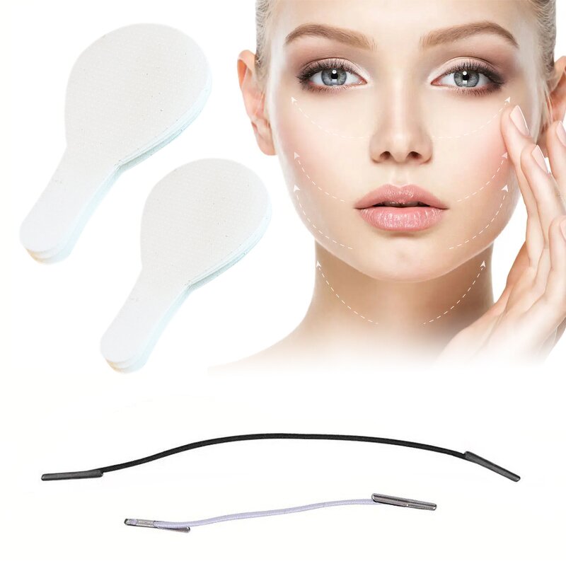 Face Lift Tape - Manufacturer - 20/40/60 Pcs Invisible Lifting Makeup Tool Face Neck Bands