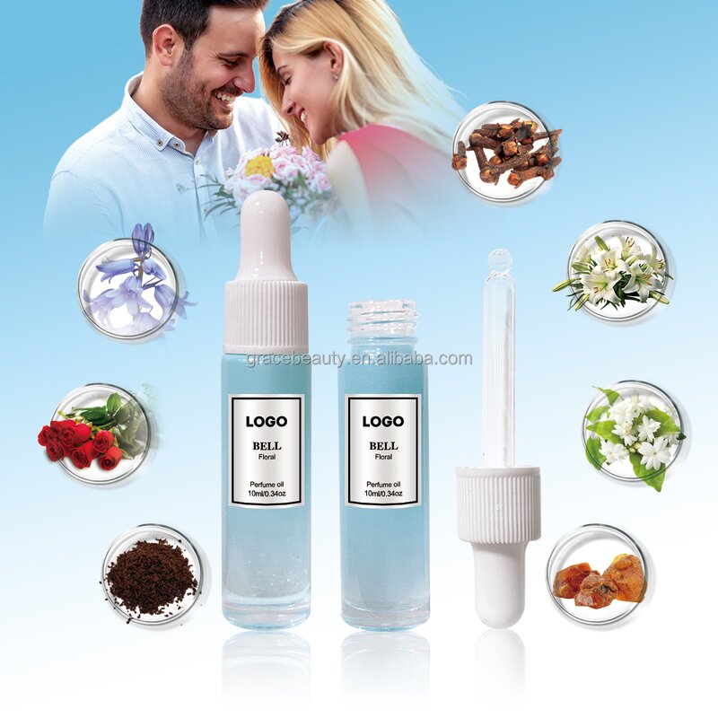 Parfum Oil Drops - Manufacturer - 10ml Bluebell Lilac Floral Green Fresh Scent for Women