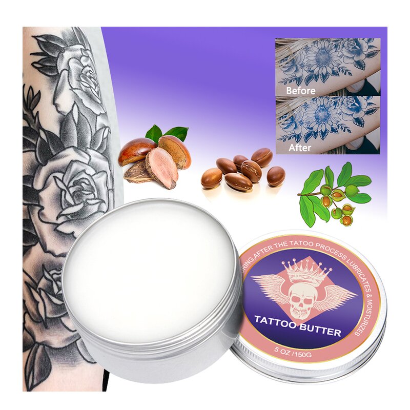 Tattoo Aftercare Cream - Manufacturer - Private Label Repair Heal Balm Preserve Tattoo Organic Butter