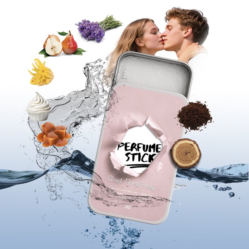 Solid Perfume Balm - Manufacturer - Private Label Vegan Fruity Floral Original Aroma Long Lasting