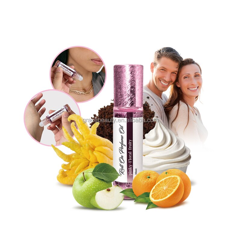 Pheromone Roll on Perfume - Manufacturer - Custom Women's Sweet Fruity Musk Aroma Parfum De Feromnio