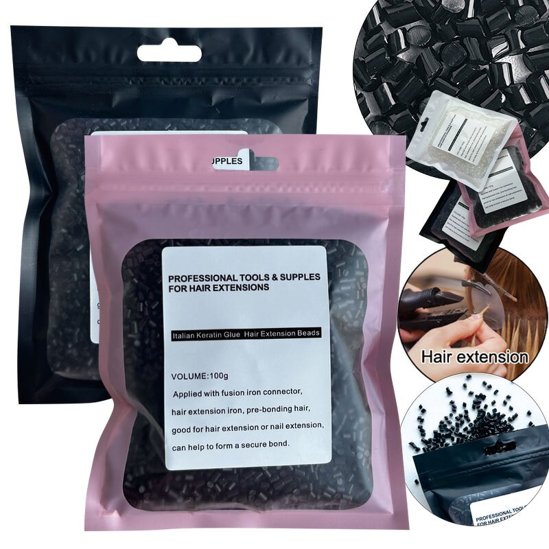 Keratin Glue Sticks - Manufacturer - Private Label White Black Brown Hot Melt Fusion U I Flat Tip