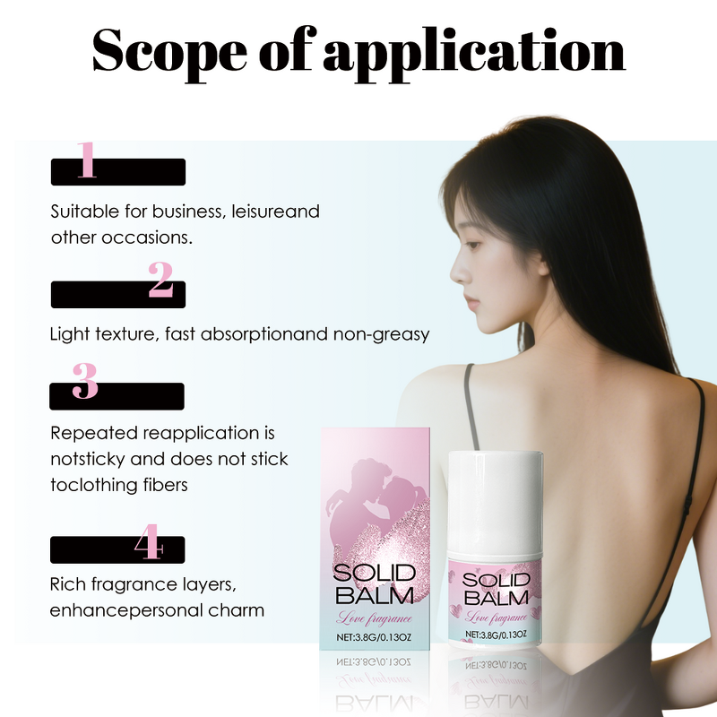 Solid Perfume Stick - Manufacturer - New Arrival Custom Logo Lavender Citrus 3.8g Parfum Balm