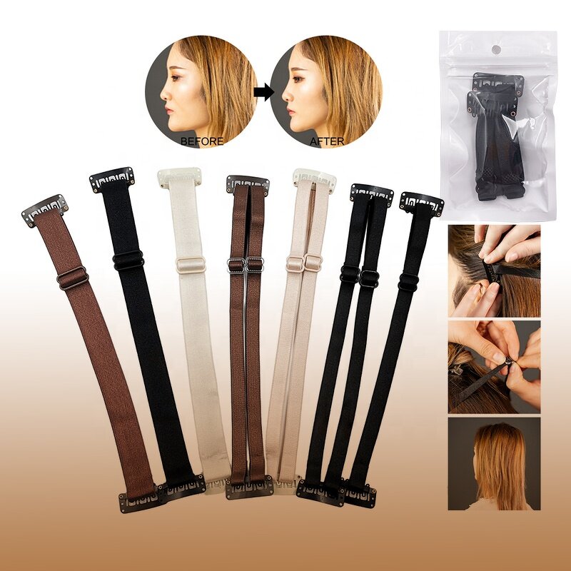 Instant Face Lift Band - Manufacturer - Adjustable Black Brown Nude Eyes Lift Clip Stretching Strap