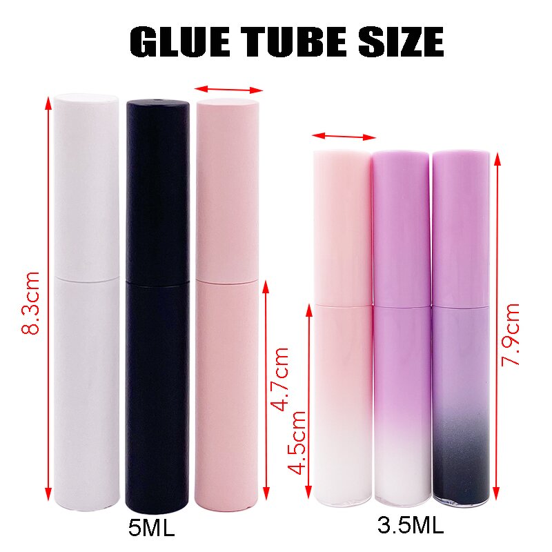 Pink Eyelash Adhesive - Manufacturer - Private Label Latex Free Vegan Waterproof Ultra Strong Hold