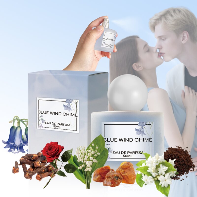 Unisex Pheromone Perfume Spray - Manufacturer - Custom 50ml Alcohol Floral Bluebell Jasmine Amber