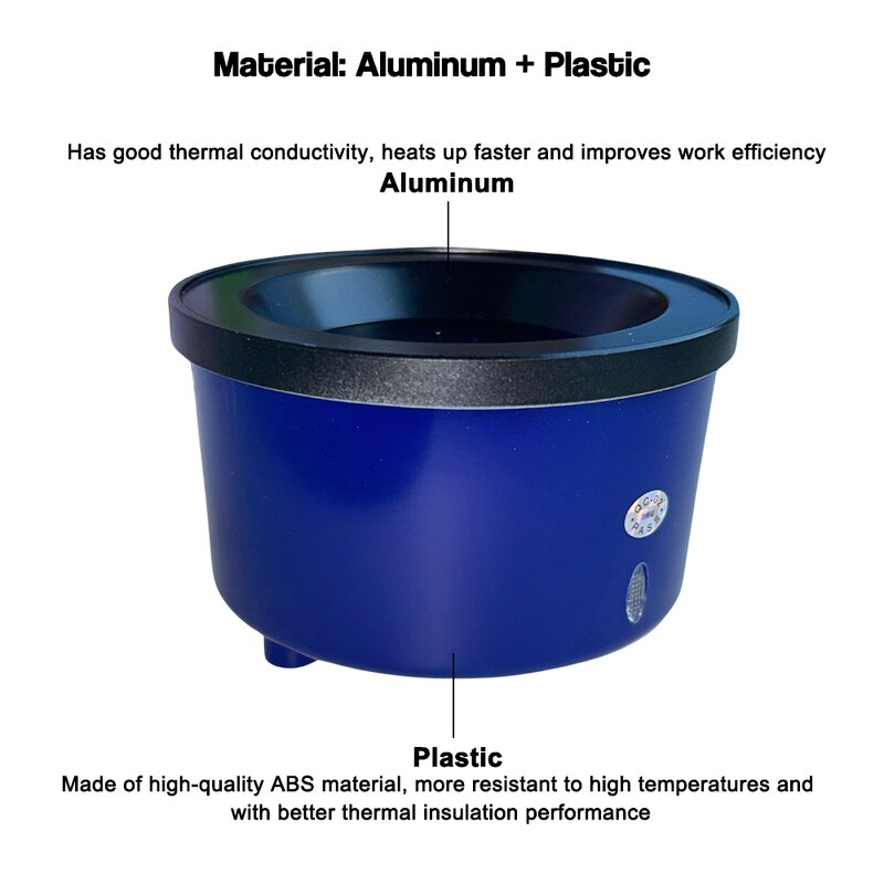 Fusion Hair Extension Hot Pot - Manufacturer - Professional 80W Keratin Glue Beads Melting Pot