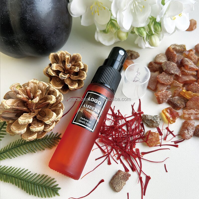 Eau De Parfum Spray - Manufacturer - Custom Oriental Amber Saffron Men's Fragrance