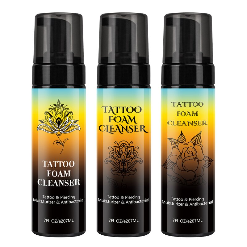 Tattoo Wash Soap - Manufacturer - Private Label Aftercare Foam Cleanser for Tattoos