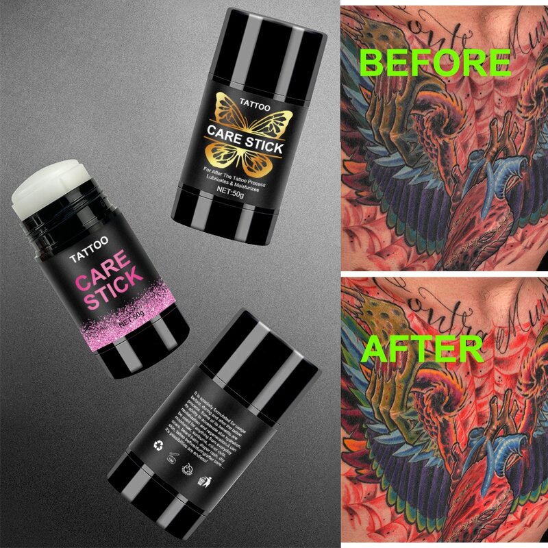 Tattoo Aftercare Kit - Manufacturer - Private Label Cleansing Foam Healing Balm Organic Tattoo Butter