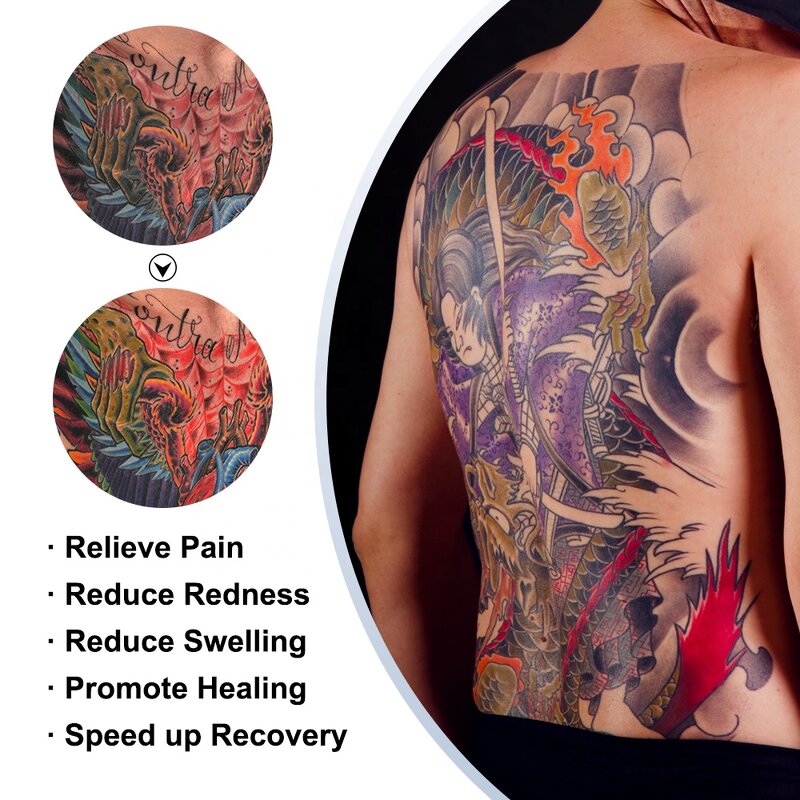 Tattoo Aftercare Ointment - Manufacturer - Custom Logo Organic Long Term Enhance Colors Brighten Balm