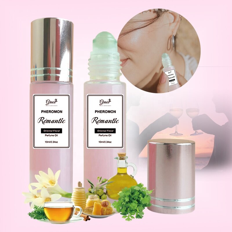 Roll-On Pheromone Perfume - Manufacturer - Women's Jasmine Long-Lasting Original Fragrance Oil