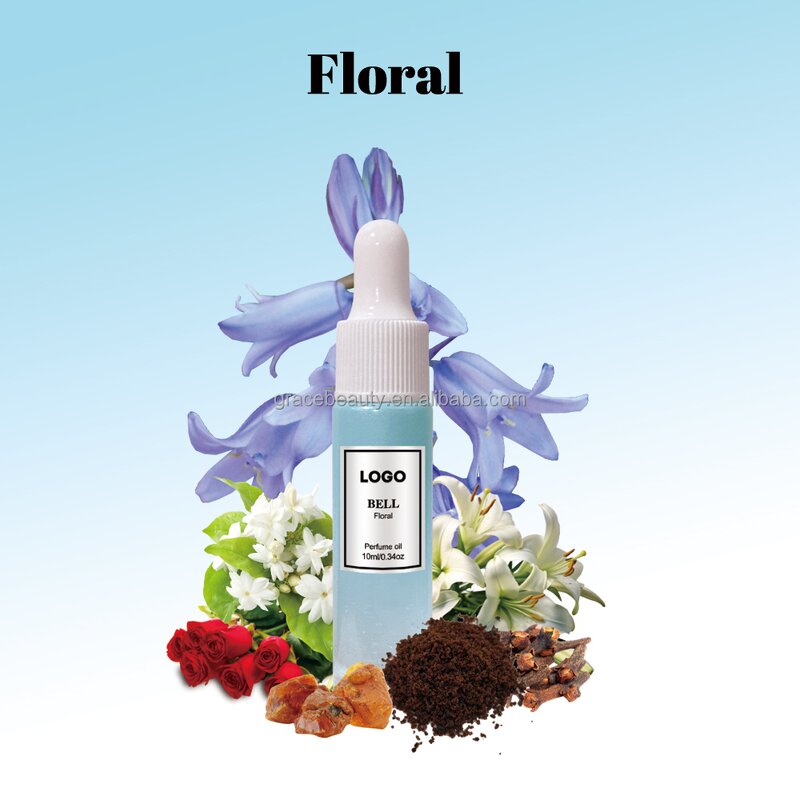Parfum Oil Drops - Manufacturer - 10ml Bluebell Lilac Floral Green Fresh Scent for Women