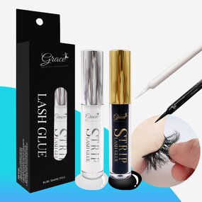 Eyelash Adhesive Glue - Manufacturer - Private Label Latex Free Vegan No Odor Ultra Strong Hold