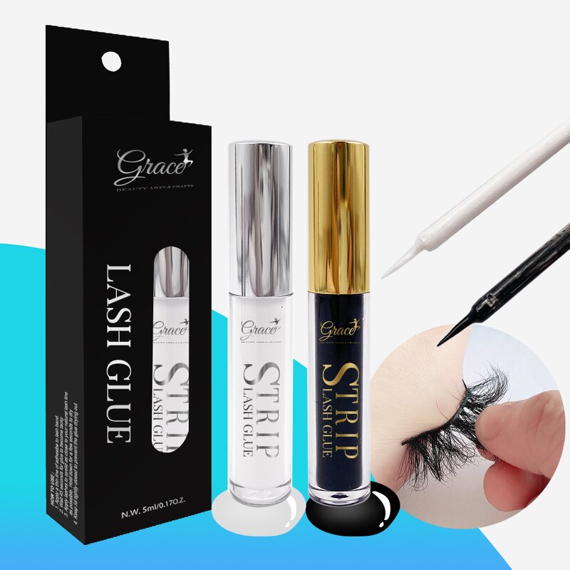 Eyelash Adhesive Glue - Manufacturer - Private Label Latex Free Vegan No Odor Ultra Strong Hold