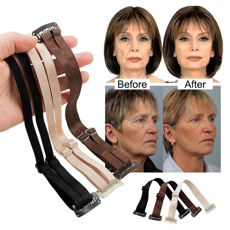 Face Lifting Patch - Manufacturer - Private Label Eyes Lift Clip Stretching Strap Elastic Bands