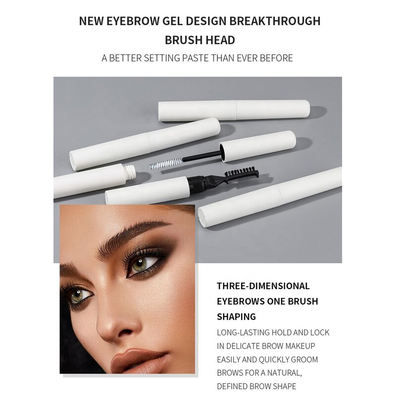 Eyebrow Styling Wax Brush - Manufacturer - Double Headed Waterproof Eyebrow Sculpt Gel Brush