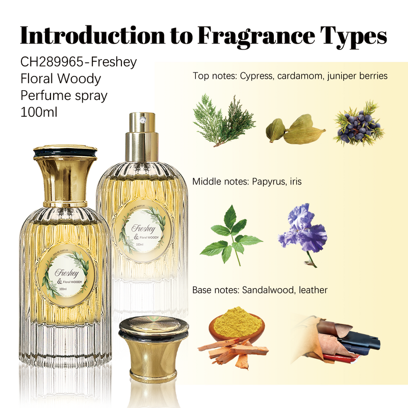 Vegan Pheromone Perfume Spray - Manufacturer - Luxury 100ml Sandalwood Floral Woody Aroma for Women