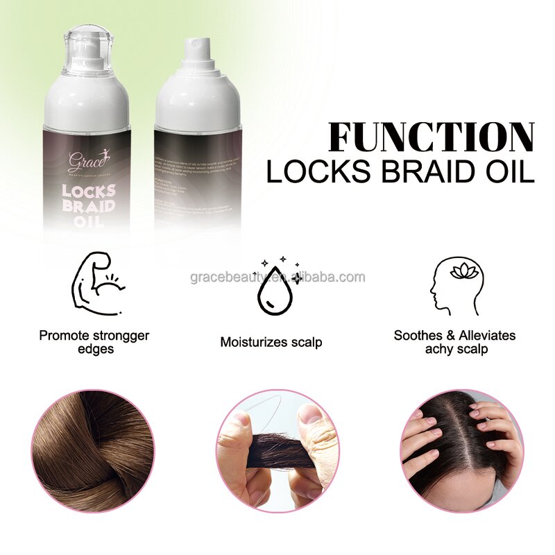 Locks Braids Foam Mousse - Manufacturer - Long Lasting Style Shine No Frizz Fraying Hair Extension