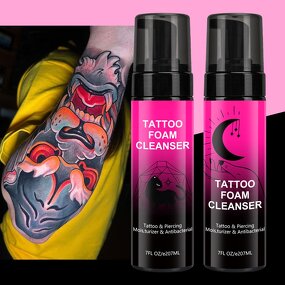 Tattoo Wash Soap - Manufacturer - Private Label Aftercare Foam Cleanser for Tattoos