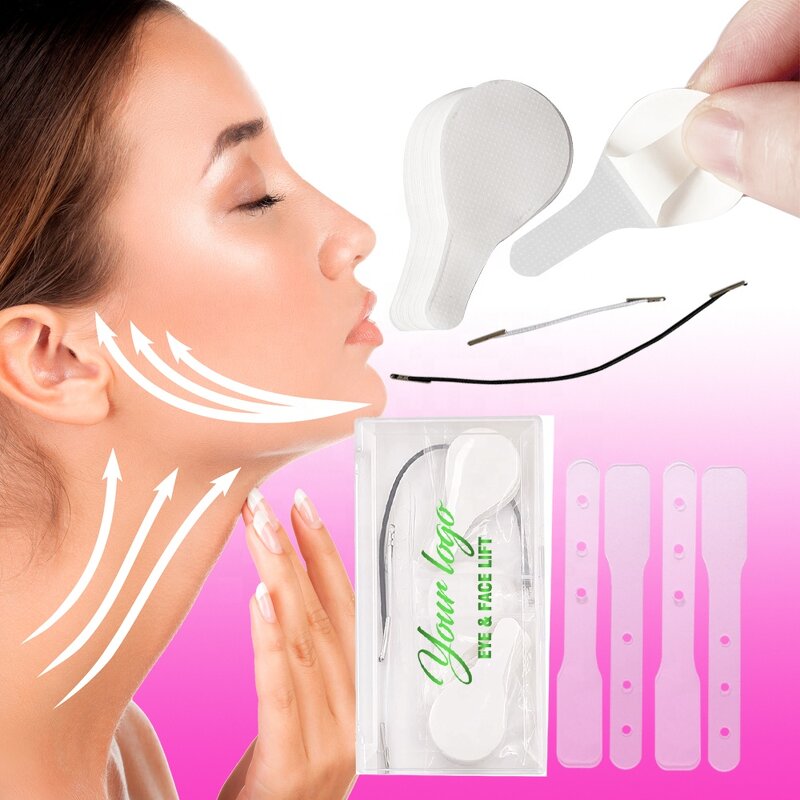 Eye Lifting Tape - Manufacturer - Private Label 20/40/60 Pcs Invisible Wrinkle Removal V Face Lift