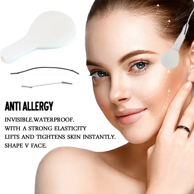 Face Lift Tape - Manufacturer - Private Label 20/40/60 Pcs Invisible Wrinkle Sagging Skin V Shape
