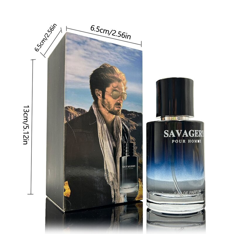 Men's Big Brand Perfume - Manufacturer - 50ml Wild Original Flavor Long Lasting Body Fragrance