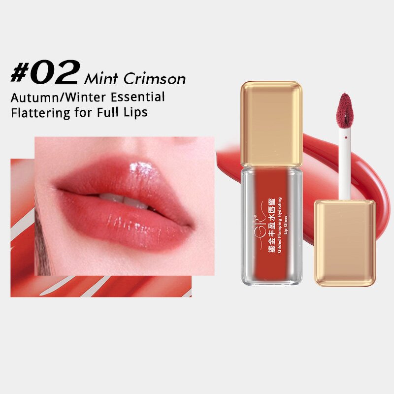 Lip Oil Manufacturer - GR 3 Color Moisturizing Plumper Hydrating Lip Pumping Gloss
