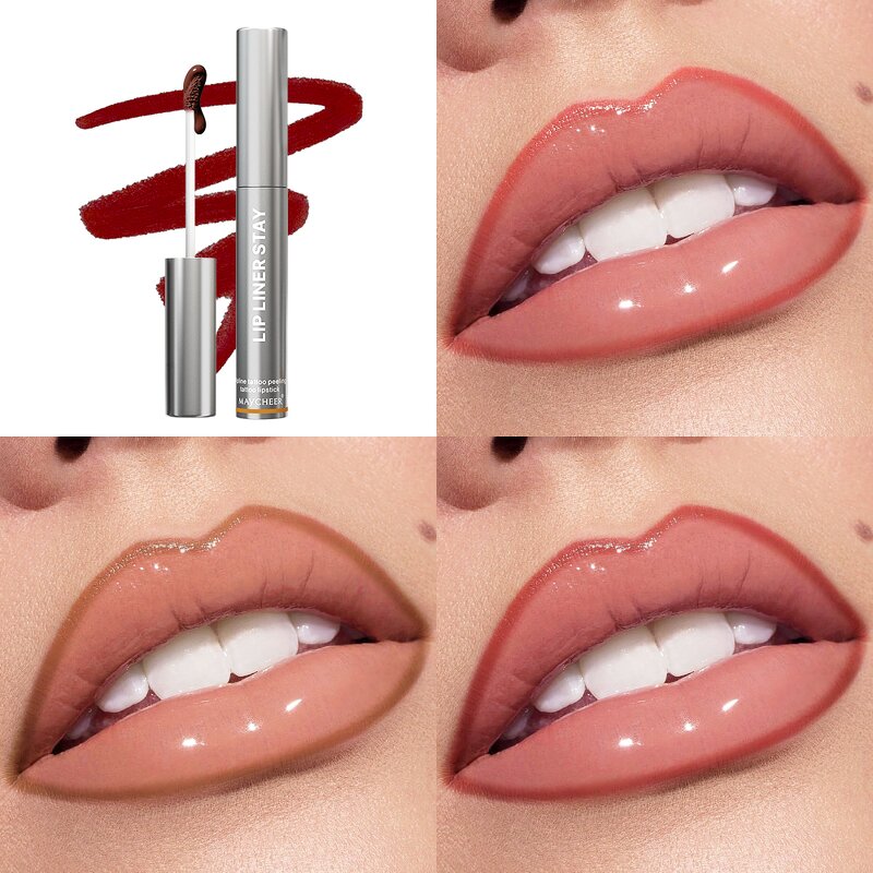 Lip Gloss Manufacturer - Maycheer Long Lasting Waterproof Matte Peel Off Tattoo Color