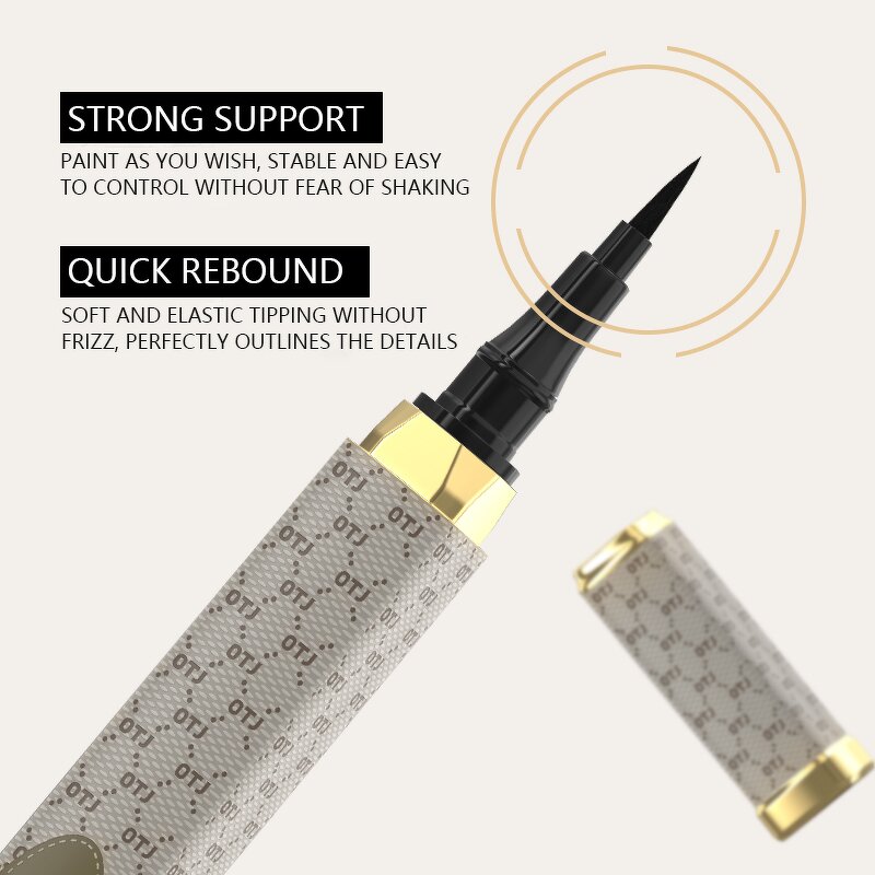 Liquid Eyeliner Manufacturer - OTJ 1ml Black Vegan Smudge-Proof Waterproof