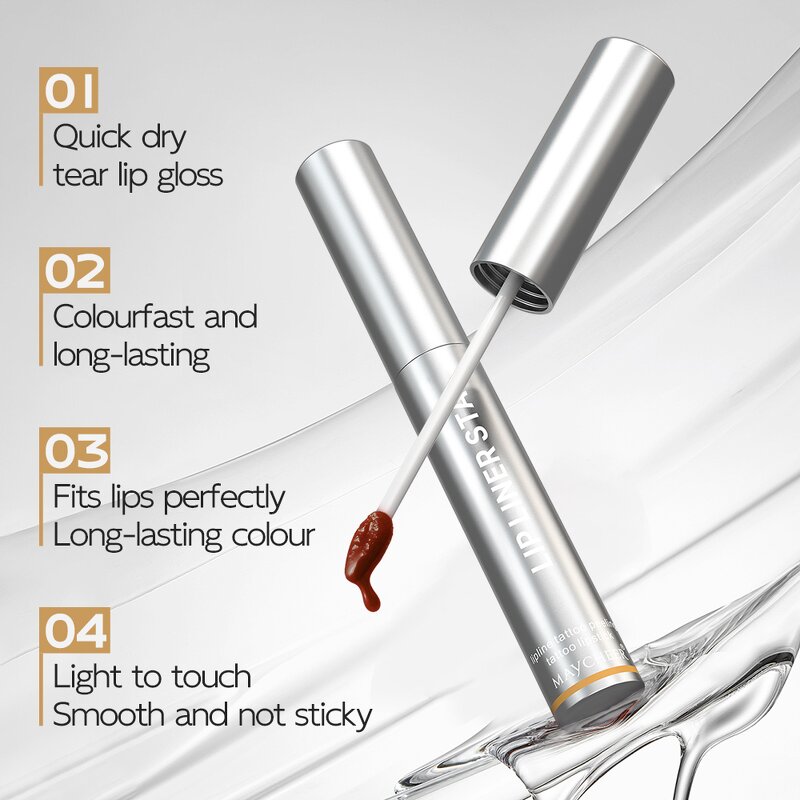 Lip Gloss Manufacturer - Maycheer Long Lasting Waterproof Matte Peel Off Tattoo Color