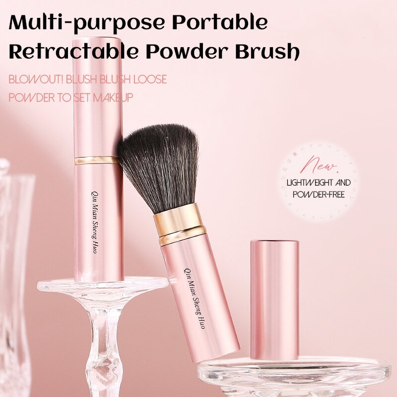 Kabuki Brush Manufacturer - Retractable Dense Synthetic Travel-Size Foundation