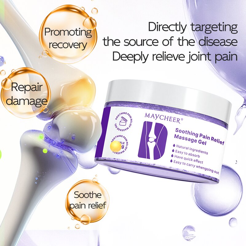 Massage Gel Manufacturer - Maycheer 100g Soothing Pain Relief Gentle Instant