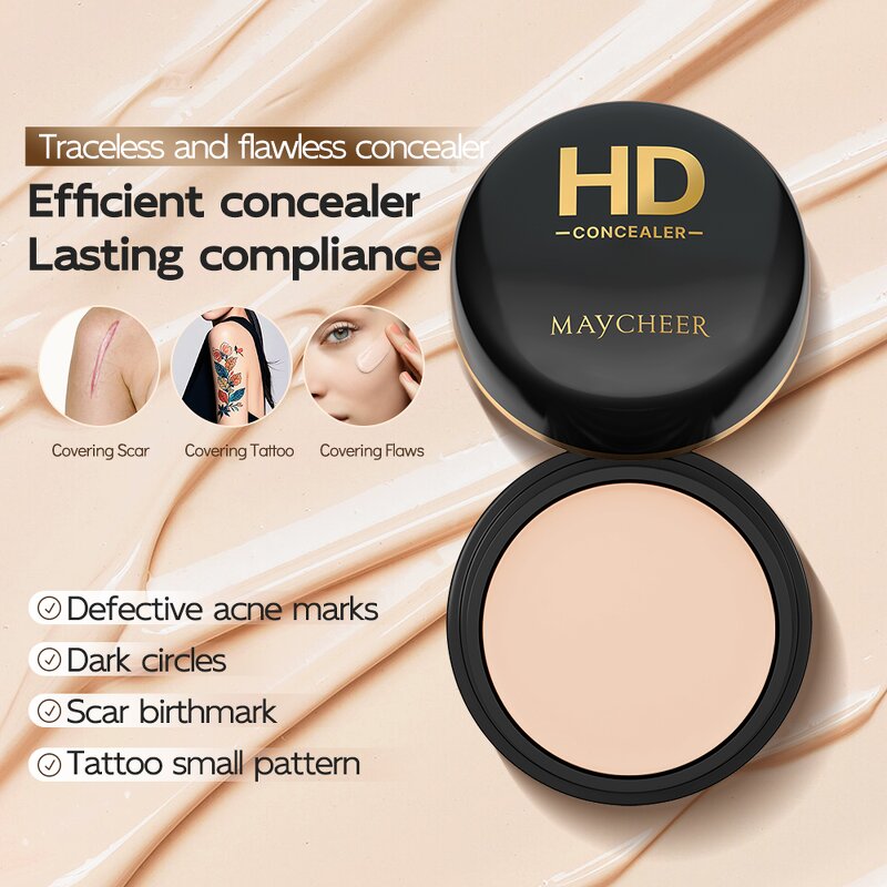 Concealer Manufacturer - Maycheer 4 Color Natural Organic Matte Full Coverage Vegan