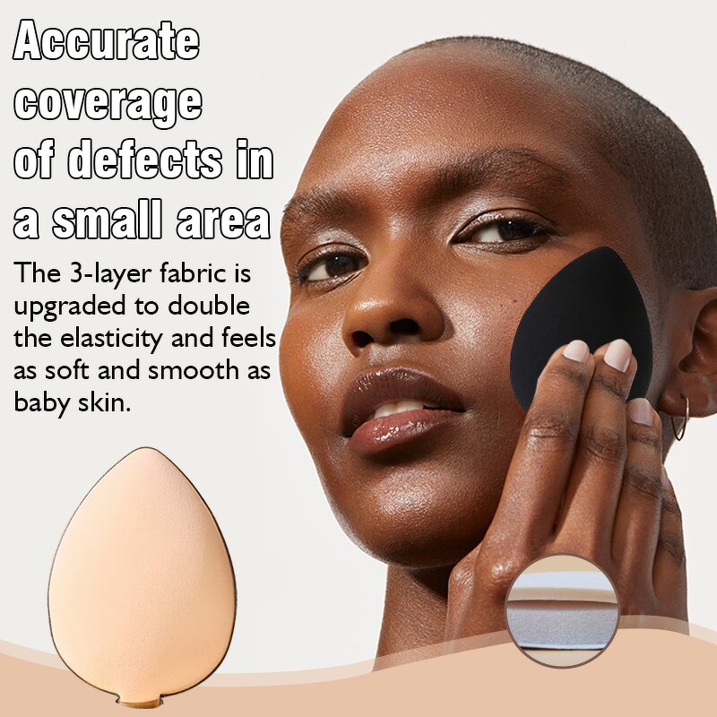Makeup Sponge Manufacturer - ASHAN MEIKO Water Drop Air Cushion Puff Beauty Tool