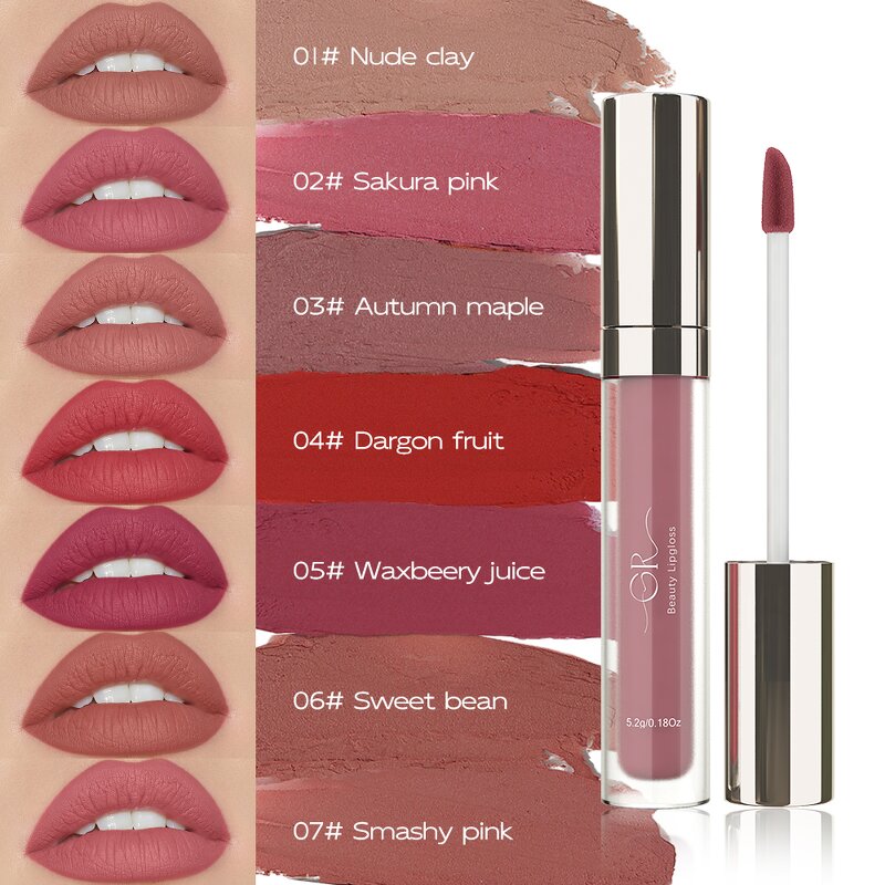 Lip Gloss Manufacturer - GR High Quality Plumper Long Lasting Clear Vegan Matte