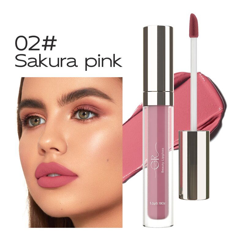 Lip Gloss Manufacturer - GR Hot Sale Wholesale 7 Color Waterproof Vegan Matte