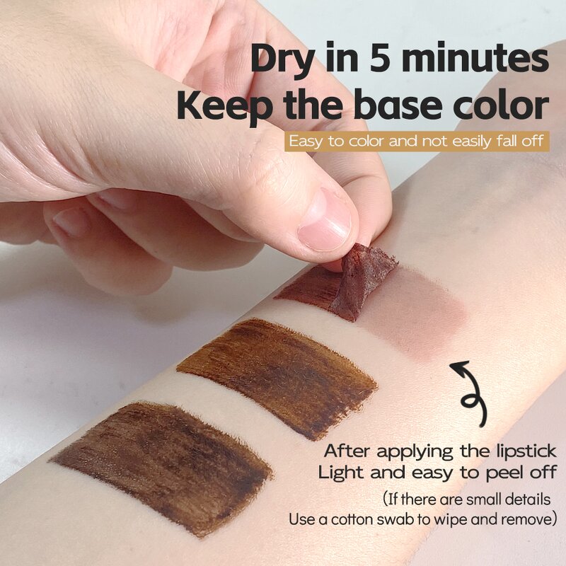 Lipstick Manufacturer - Maycheer 3 Color Peel Off Matte Velvet Waterproof Tear-Off