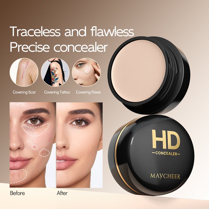 Concealer Manufacturer - Maycheer 4 Color Natural Organic Matte Full Coverage Vegan