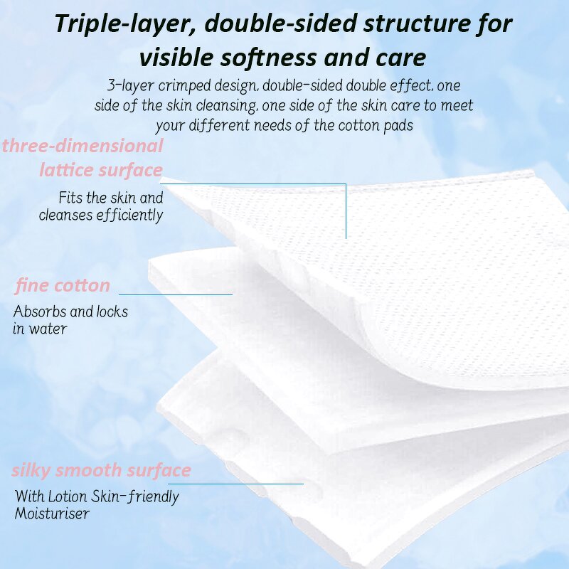 Cotton Pads Manufacturer - Premium Quality Soft Disposable Square for Makeup Removal