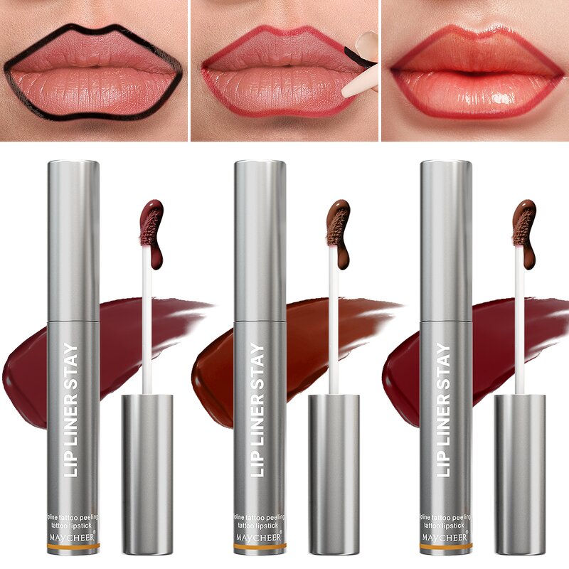 Lip Gloss Manufacturer - Maycheer Long Lasting Waterproof Matte Peel Off Tattoo Color