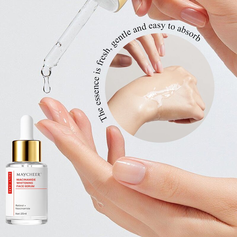 Face Essence Manufacturer - Maycheer 35ml Organic Glycerin Niacinamide Whitening