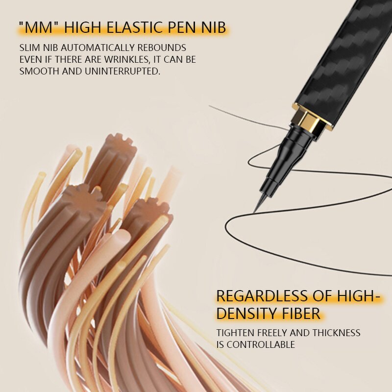 Liquid Eyeliner Manufacturer - OTJ 1ml Black Vegan Smudge-Proof Waterproof Popular