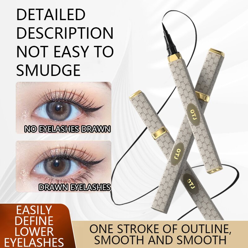 Liquid Eyeliner Manufacturer - OTJ 1ml Black Vegan Smudge-Proof Waterproof