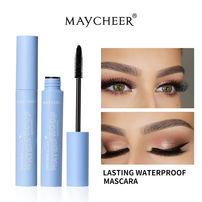 Mascara Manufacturer - Maycheer Fiber Vegan Organic Natural Curl & Thick Extension