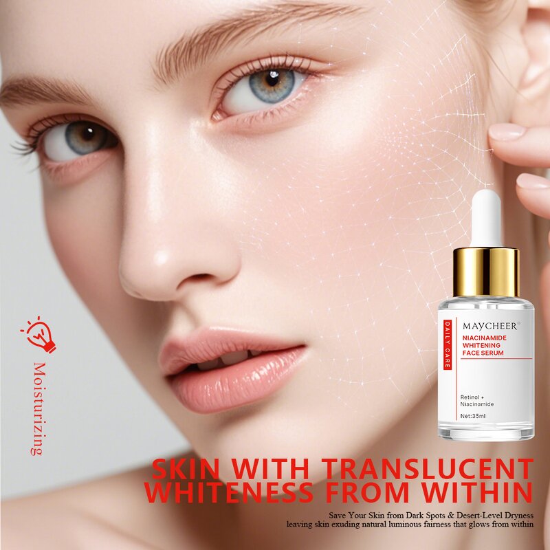 Face Essence Manufacturer - Maycheer 35ml Organic Glycerin Niacinamide Whitening