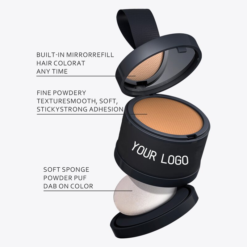 Hairline Powder Manufacturer - Customized 30 Color Instant Concealer Organic Fibers