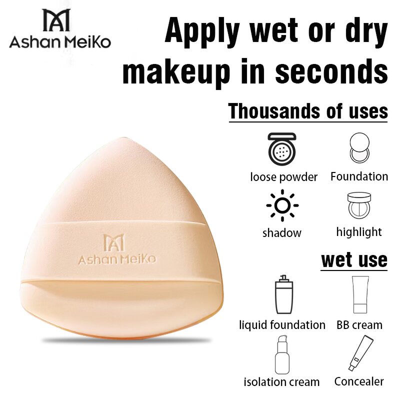 Powder Puff Manufacturer - ASHAN MEIKO Trending Wet & Dry Softest Premium